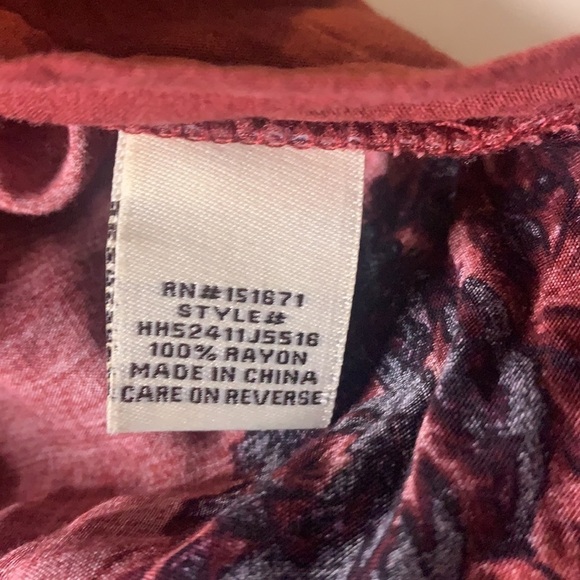 Harmony + Havoc Gypsy Wrap Style cropped pants large - Picture 5 of 5